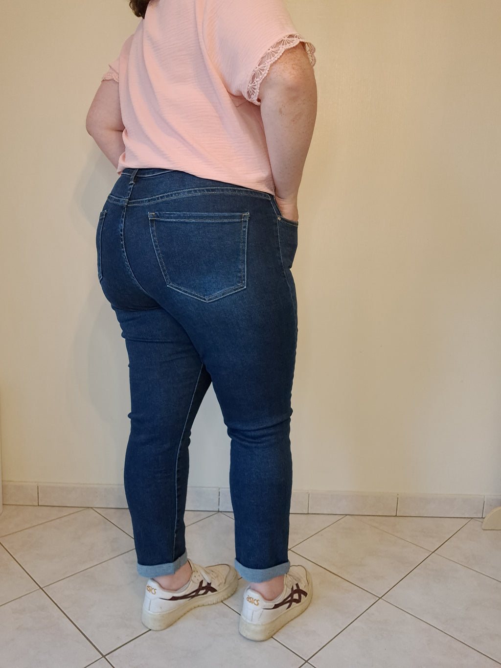 Jean slim stretch bleu brut