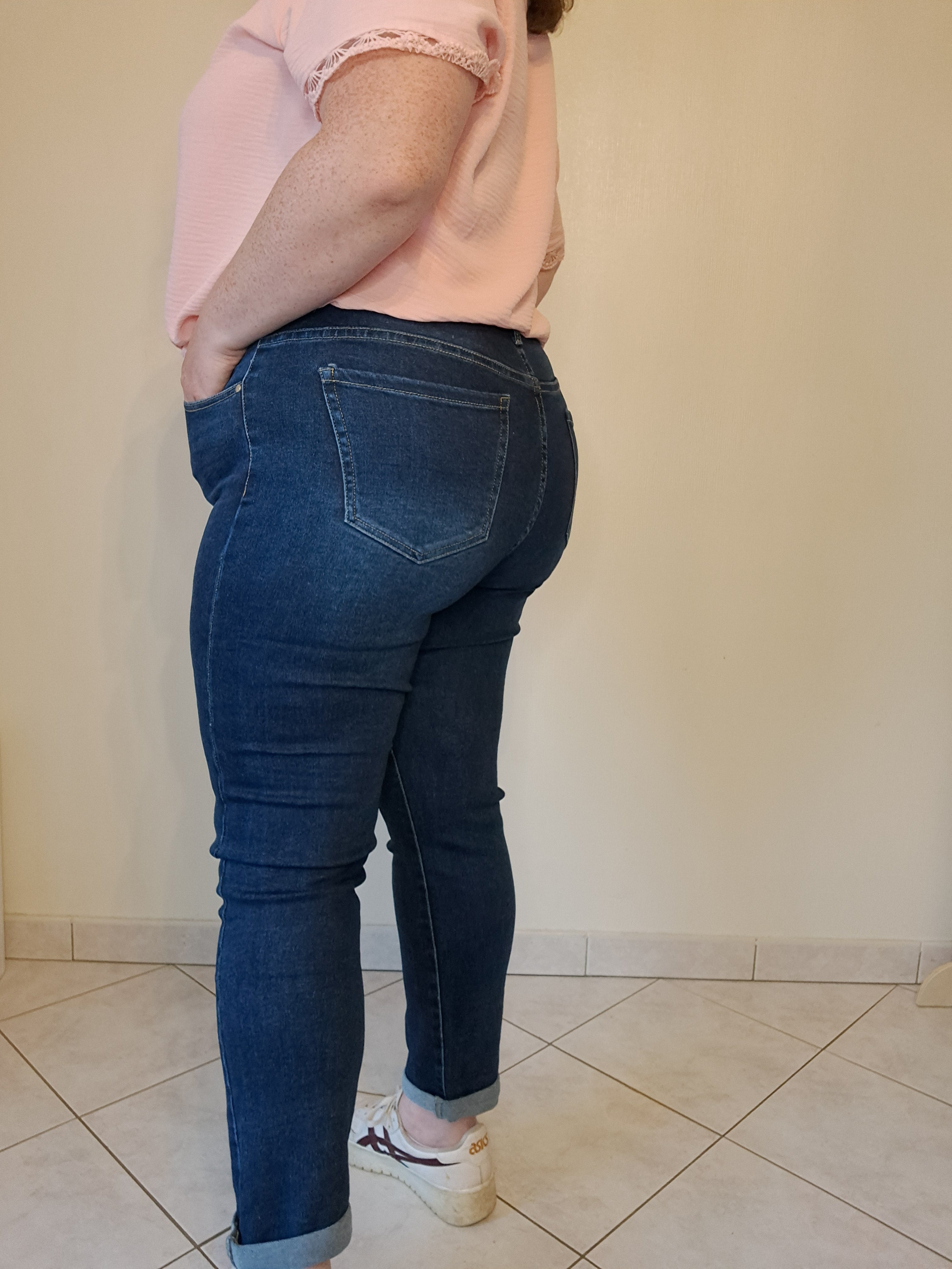 Jean slim stretch bleu brut